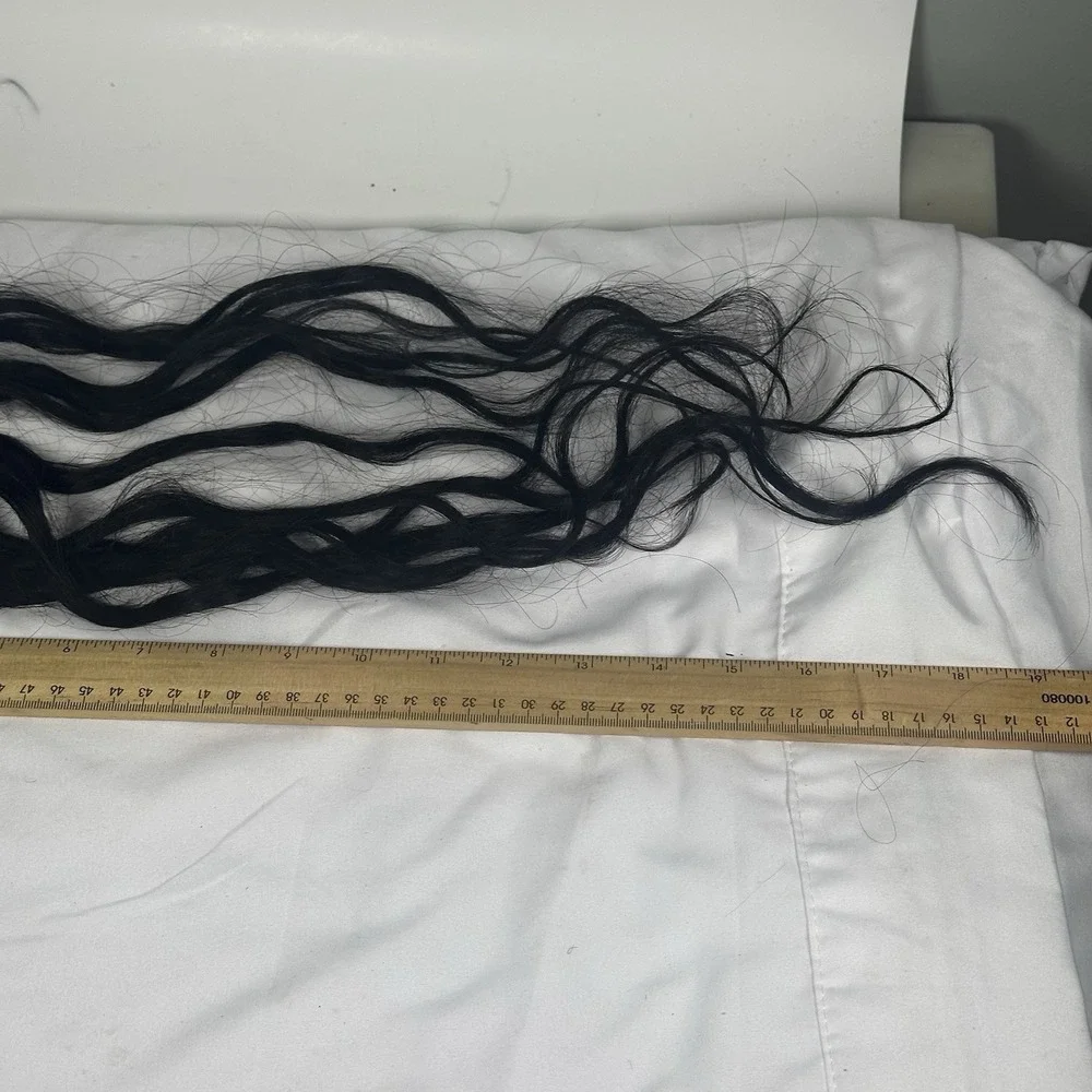Ashine 100% Brazilian Human Hair‎ Extensions-Black 18, 20, And 22 Inch Hair